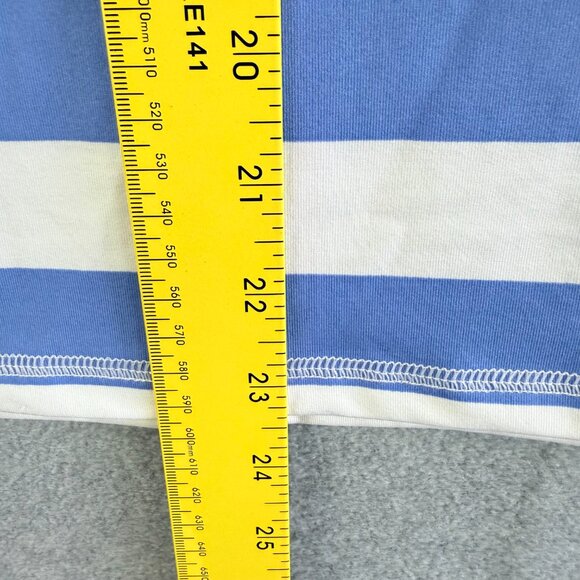 Vineyard Vines Whale Blue & White Stripe Kids Rash Guard Long Sleeve XL (14/16) - Picture 7 of 9